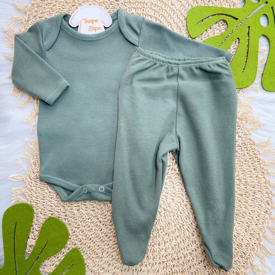Conjunto Basic Longa - Verde Escuro